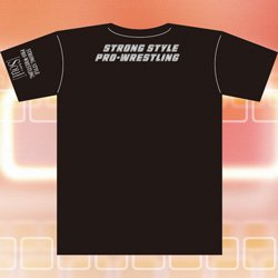 画像2: ストロングスタイルプロレス公式ロゴTシャツ（シルバー）