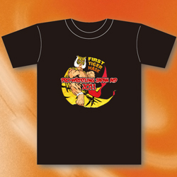 プロレス ジャパン エイド11 大会記念 初代タイガーマスク イラストtシャツ